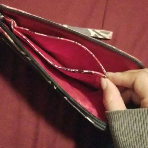 Vera Bradley wristlet wallet clutch - Picture 5 of 6